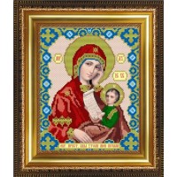 Схема для вышивания бисером " Утоли мои печали"